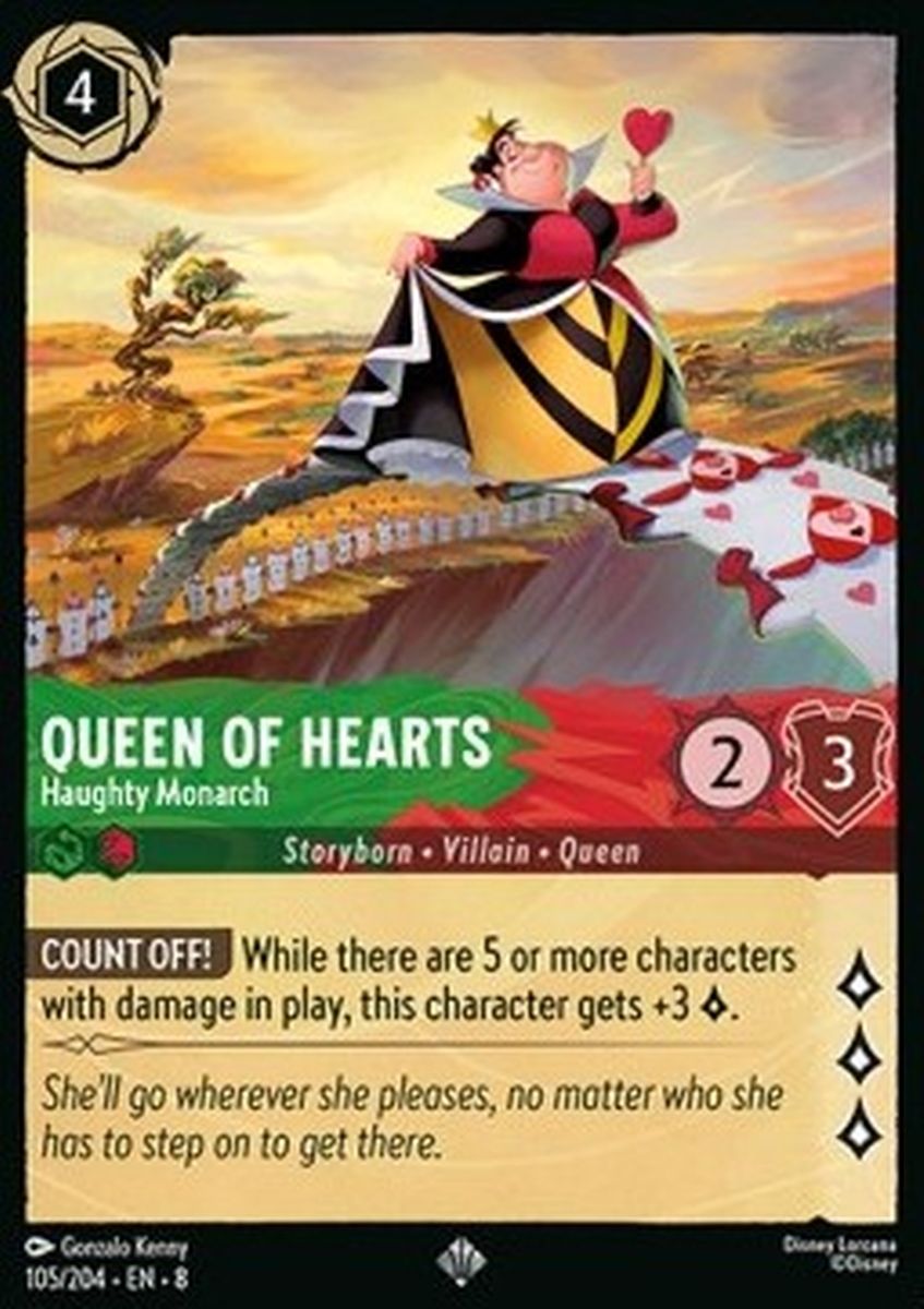 Queen of Hearts - Haughty Monarch