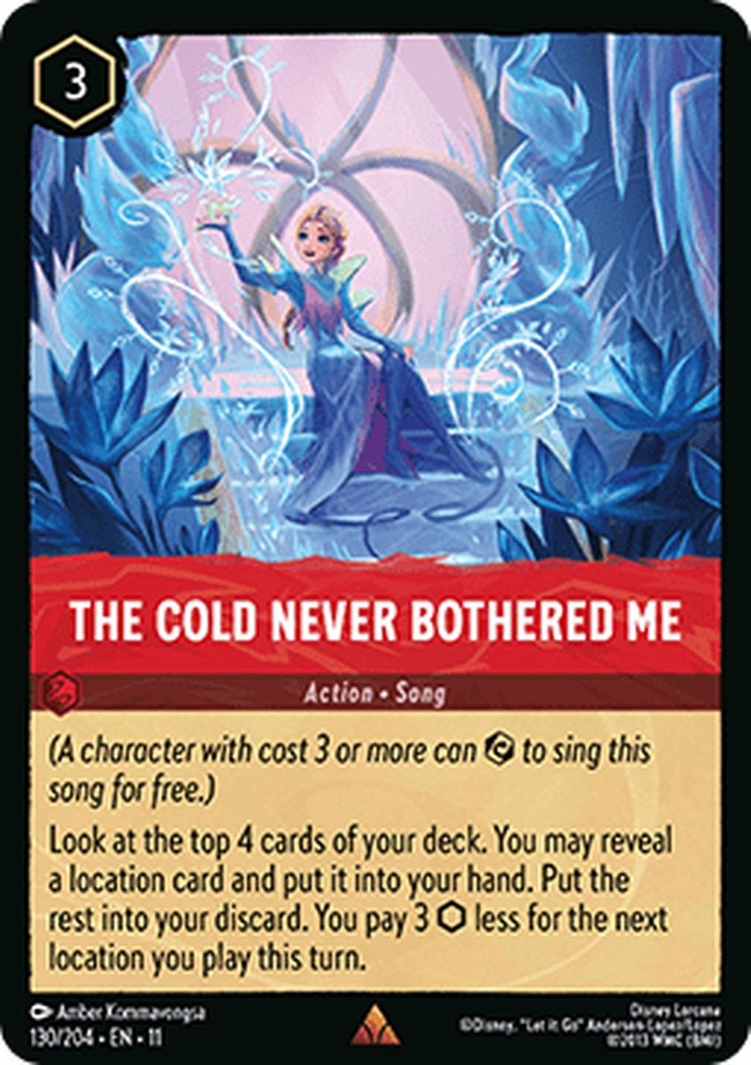 The Cold Never Bothered Me